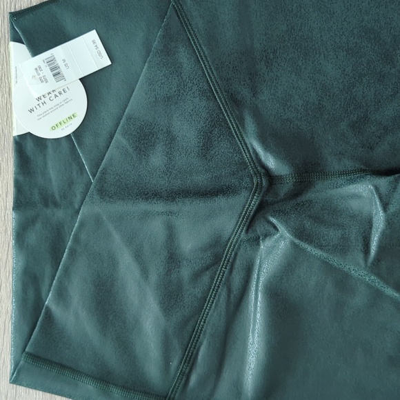 OFFLINE The Hugger Crossover High Waisted Crackle Legging NULL Sycamore M - Picture 5 of 11